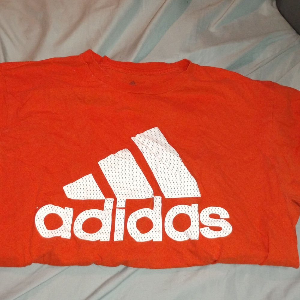 Adidas Vibrant Orange Tee